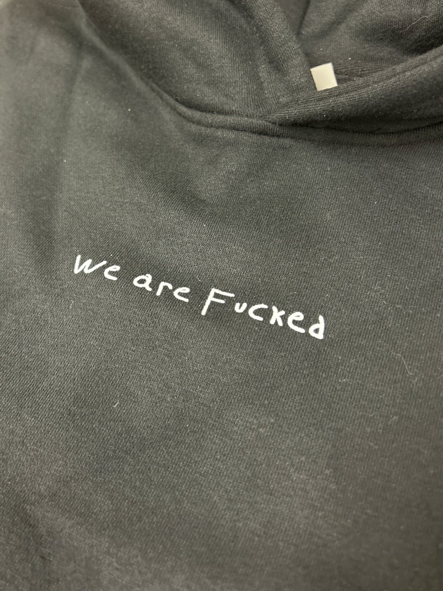 WE ARE FUCKED HOODIE